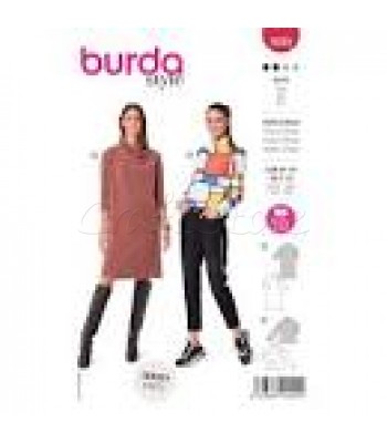 BURDA -πατρόν φορέματα-5989